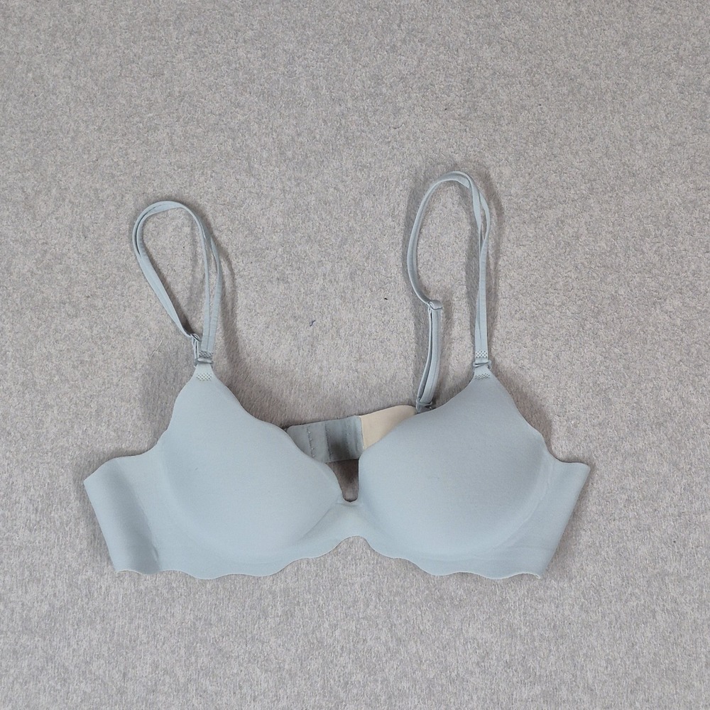 Victoria's Secret Women Bra 36A Beige Embrace Push Up Adjustable Strap